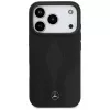 Mercedes Leather The Move MagSafe Case, skirtas iPhone 17 Pro, juoda