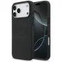 Mercedes Leather Vintage Logo MagSafe Case for iPhone 17 Pro Max Black