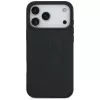 Mercedes Leather Vintage Logo MagSafe Case for iPhone 17 Pro Max Black