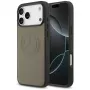 Mercedes-Benz Leather Vintage Logo MagSafe Case, iPhone 17 Pro Max, Taupe