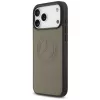 Mercedes-Benz Leather Vintage Logo MagSafe Case, iPhone 17 Pro Max, Taupe
