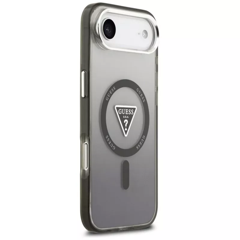Guess IML Gradient Triangle Logo MagSafe Case, iPhone Air, Juoda