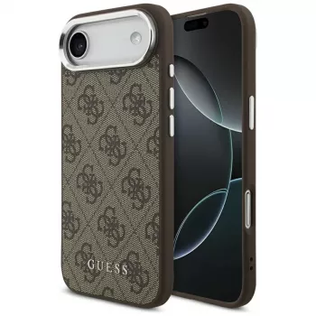 Guess 4G Classic Logo MagSafe Dėklas, skirtas iPhone Air (Ruda spalva)