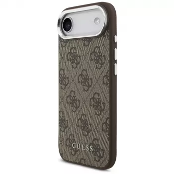Guess 4G Classic Logo MagSafe Dėklas, skirtas iPhone Air (Ruda spalva)