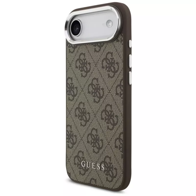 Guess 4G Classic Logo MagSafe Dėklas, skirtas iPhone Air (Ruda spalva)