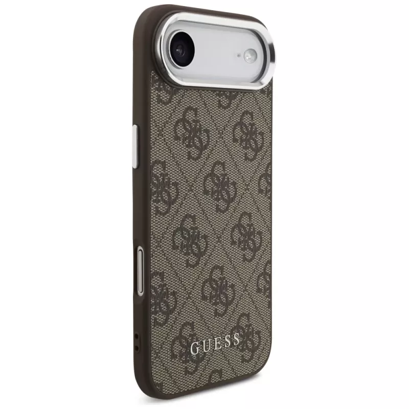 Guess 4G Classic Logo MagSafe Dėklas, skirtas iPhone Air (Ruda spalva)