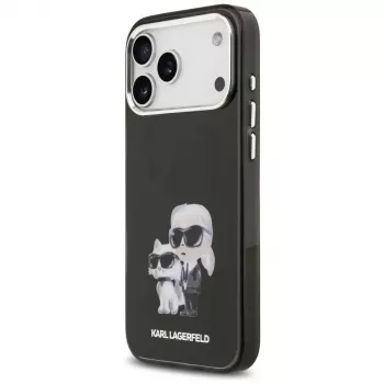 Karl Lagerfeld IML Aquarelle Karl & Choupette & Logo MagSafe Case, iPhone 17 Pro (Juoda)