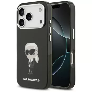 Karl Lagerfeld IML Aquarelle Karl & Logo MagSafe Case, iPhone 17 Pro (Juoda)