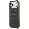 Mercedes AMG Double Layer Transparent Smoked MagSafe Case, iPhone 17 Pro Max, juoda