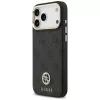 Guess 4G Strass Logo & Big Strap Metal Buttons MagSafe Case iPhone 17 Pro Max Juoda