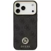Guess 4G Strass Logo & Big Strap Metal Buttons MagSafe Case iPhone 17 Pro Max Juoda