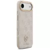Guess 4G Strass Logo & Big Strap Metal Buttons MagSafe Case, iPhone Air – rožinė