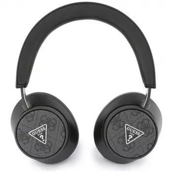 Guess 4G Triangle Logo Wireless Over-Ear Headphones Bluetooth 5.4 ENC Black