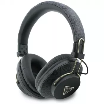 Guess Triangle Logo Bluetooth ENC Over-Ear Headphones Black
