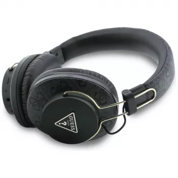 Guess Triangle Logo Bluetooth ENC Over-Ear Headphones Black