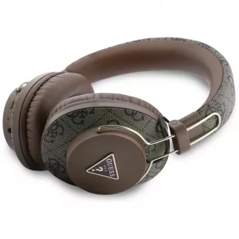 Guess Triangle Logo Bluetooth ENC Ausinės Ant Ausų Ruda
