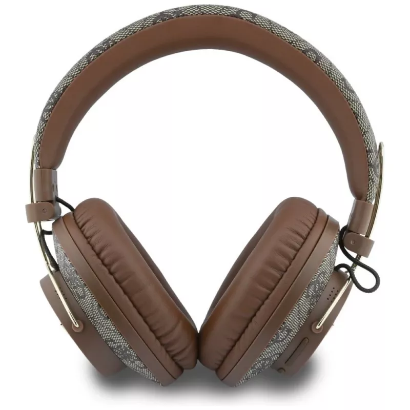 Guess Triangle Logo Bluetooth ENC Ausinės Ant Ausų Ruda