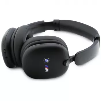 BMW Over-Ear Bluetooth ausinės su spausdintais logotipais, juodos