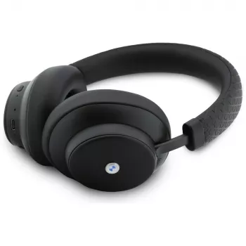 BMW Metal Logo MK Bluetooth ENC Over-Ear Headphones Black