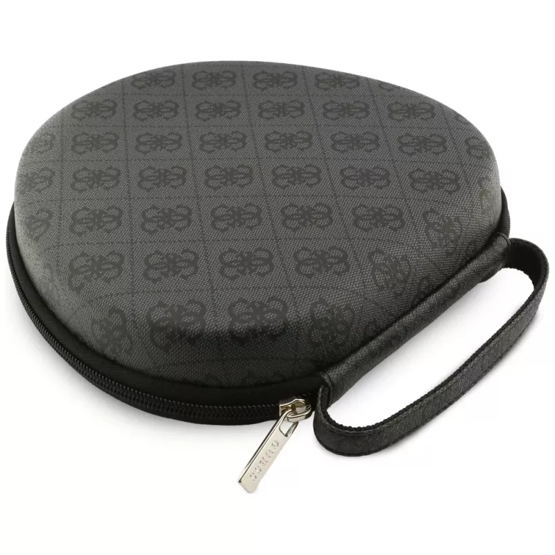 Guess Carry Box juodas apsauginis dėklas TWS ausinukams