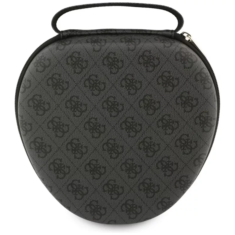 Guess Carry Box juodas apsauginis dėklas TWS ausinukams