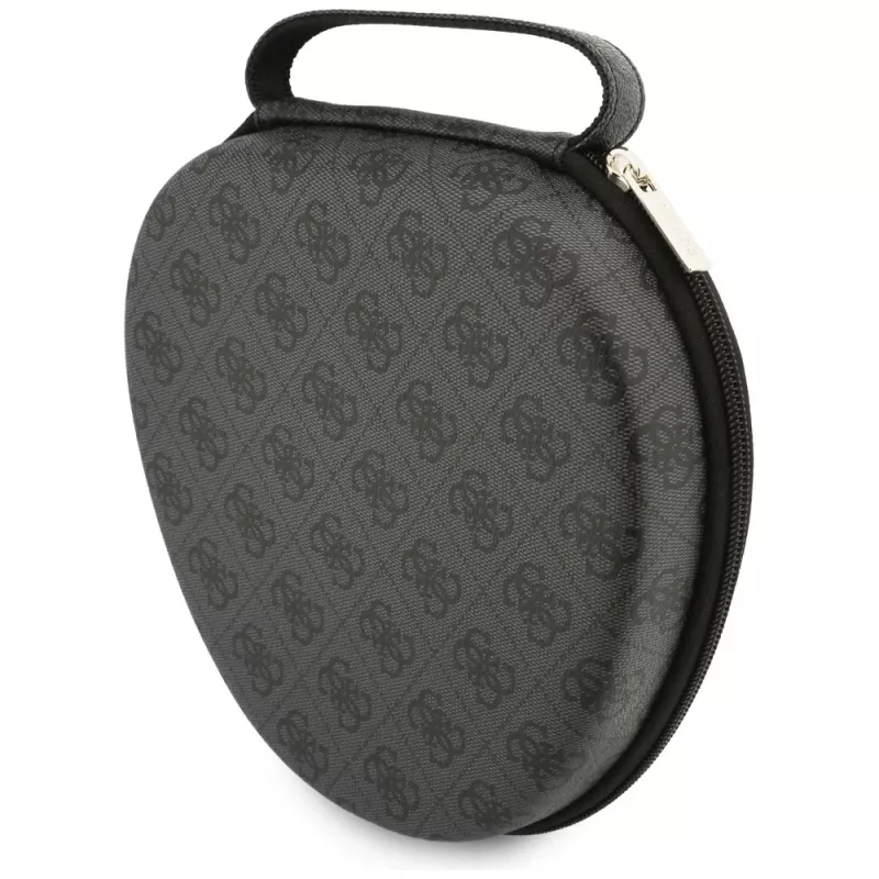 Guess Carry Box juodas apsauginis dėklas TWS ausinukams