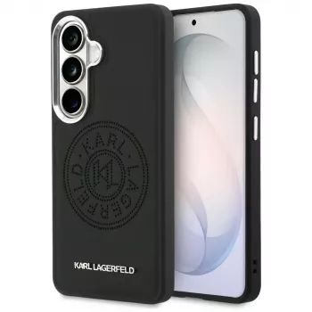 Karl Lagerfeld Perforated KLMagSafe Case for Samsung Galaxy S26 Black