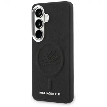Karl Lagerfeld Embossed Ring Initials MagSafe Dėklas Samsung Galaxy S26+ Juodas