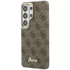 Guess 4G Script MagSafe Dėklas Samsung Galaxy S26 Ultra (Ruda spalva)