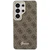 Guess 4G Script MagSafe Dėklas Samsung Galaxy S26 Ultra (Ruda spalva)