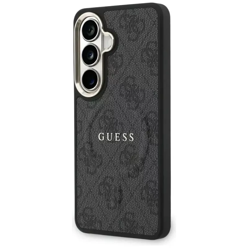 Guess 4G Embossed Ring MagSafe Case Samsung Galaxy S26 (Juoda)