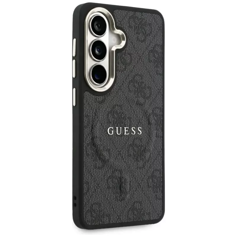 Guess 4G Embossed Ring MagSafe Case Samsung Galaxy S26 (Juoda)