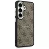 Guess 4G Embossed Ring MagSafe Case, Samsung Galaxy S26 (Brown)