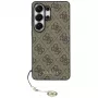 Guess 4G Classic Logo Charm MagSafe Dėklas, skirtas Samsung Galaxy S26 Ultra (Ruda)