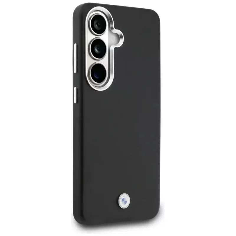 BMW Sign Metal Logo MagSafe Case for Samsung Galaxy S26 Black