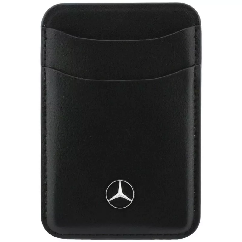 Mercedes-Benz Leather Magnetic Wallet Black
