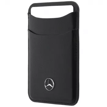 Mercedes-Benz Leather Magnetic Wallet Black