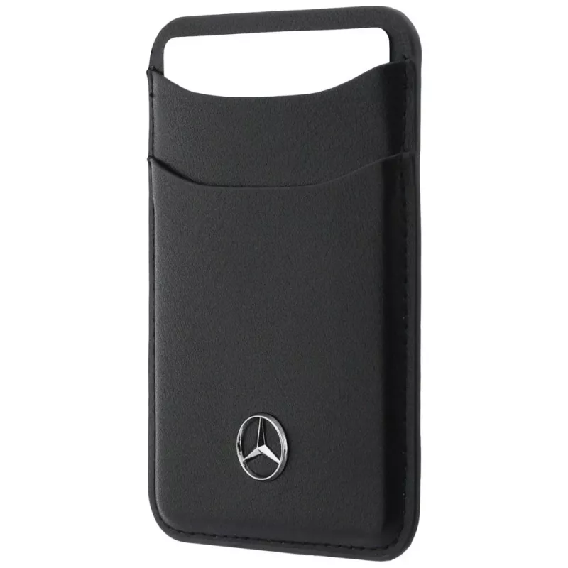 Mercedes-Benz Leather Magnetic Wallet Black