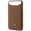 Mercedes Leather MagSafe Wallet Camel