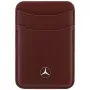 Mercedes Leather MagSafe Wallet Red