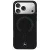 Mercedes Leather 3D MagSafe Case, skirtas iPhone 17 Pro, juoda