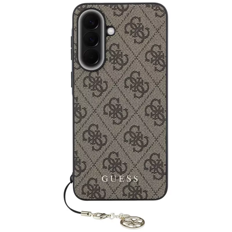 Guess 4G Charm Back Cover, Samsung Galaxy A57 5G, ruda