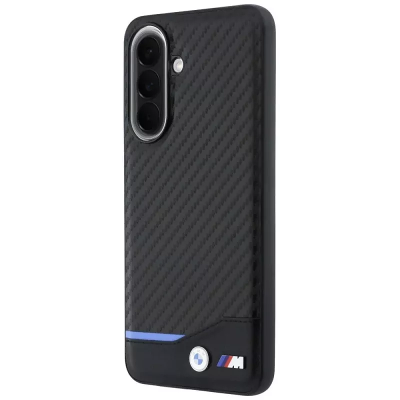 BMW M Carbon Dėklas, skirtas Samsung Galaxy A57 5G, juodas