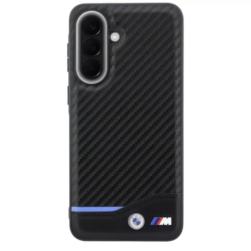 BMW M Carbon Dėklas, skirtas Samsung Galaxy A57 5G, juodas