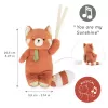 Kaloo Petit Songe Red Panda Musical Plush Toy 20 cm Gift Box
