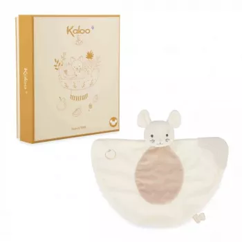 Kaloo Baby Comforter with Silicone Teether 23 cm Grignoti Mouse