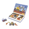 Janod Magnetibook Statybvietė – lavinamasis magnetinis žaidimas