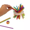 Janod Crazy Sticks: miklumo žaidimas iš medžio 1–4 žaidėjams, įvairių spalvų