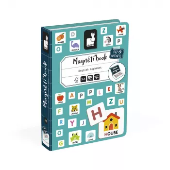 Janod Magnetibook Alfabet Magnetinis Lavinamasis Žaidimas