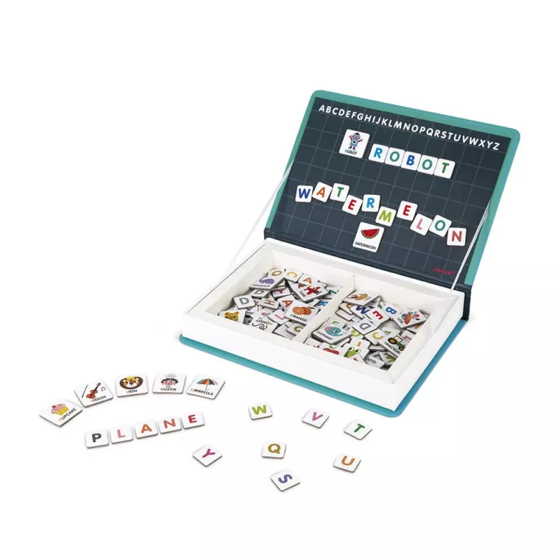 Janod Magnetibook Alfabet Magnetinis Lavinamasis Žaidimas